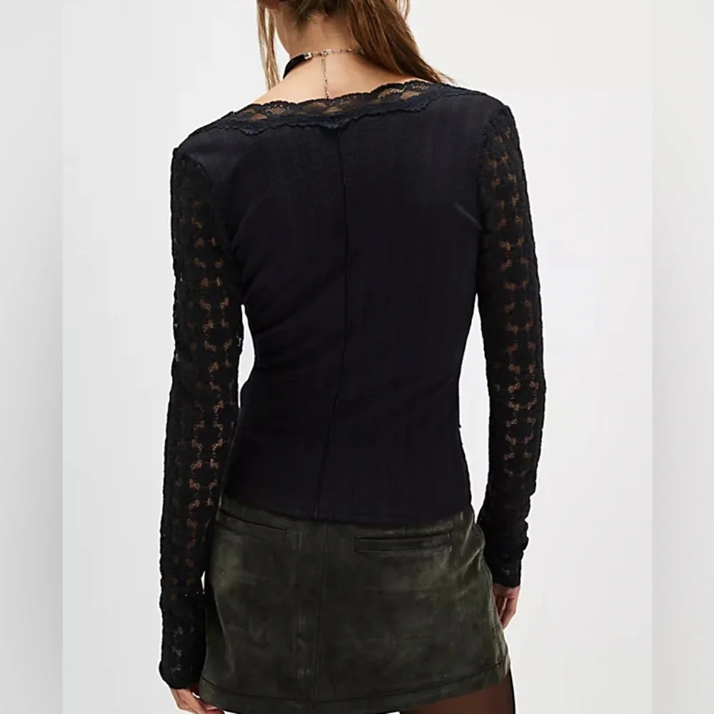 Free People | NWT This Could Be Us Lace Long Sleeve